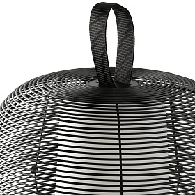 NARA Переносная лампа черная 1xE27