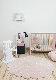 Ковер Печенька Little Biscuit розовый 140 D