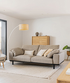 Набор из 2-х подушек для дивана Noa бежевый