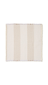 Коврик для ванной Bina из 100% хлопкового жаккарда цвета экрю 50 x 70 см