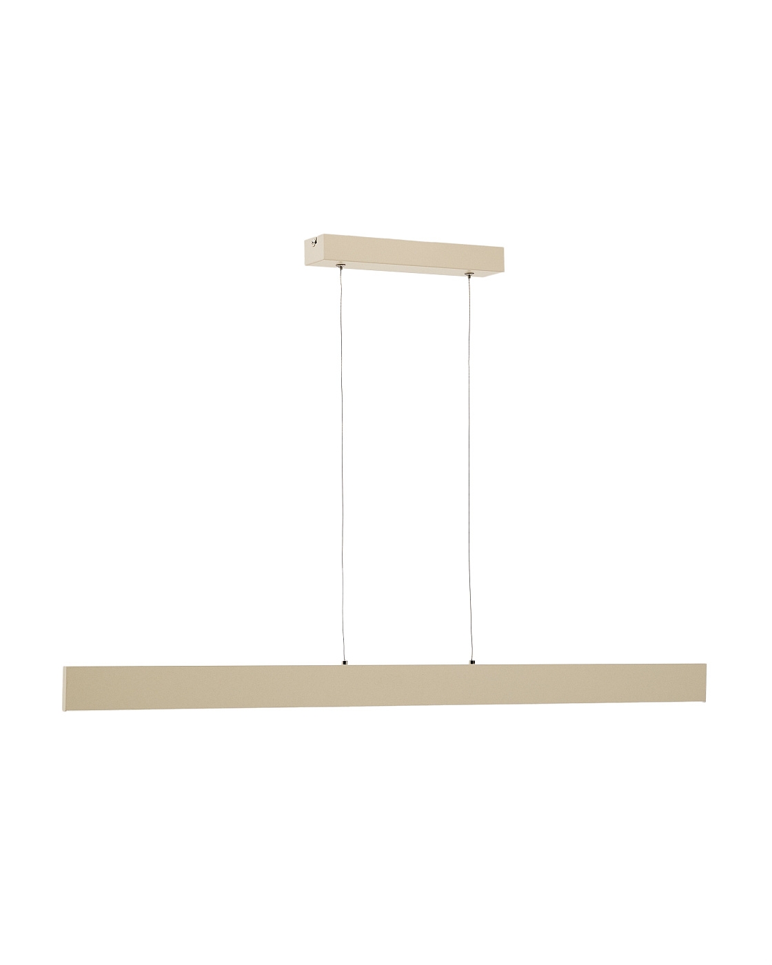 Подвесной светильник Boadella из алюминия с бежевой отделкой