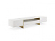 Тумба под ТВ RHAPSODY 2 White/Gold Stainless