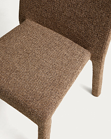 Стул Loria в обивке цвета шоколад