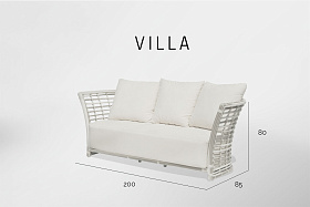 Диван Villa OFF WHITE MUSHROOM