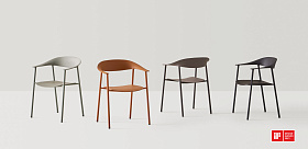 Стул офисный Arum с мягким сиденьем