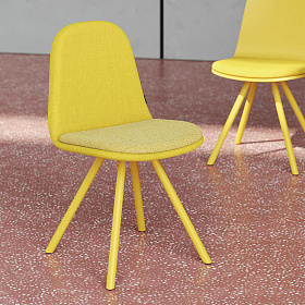 Стул Galet с мягким сиденьем