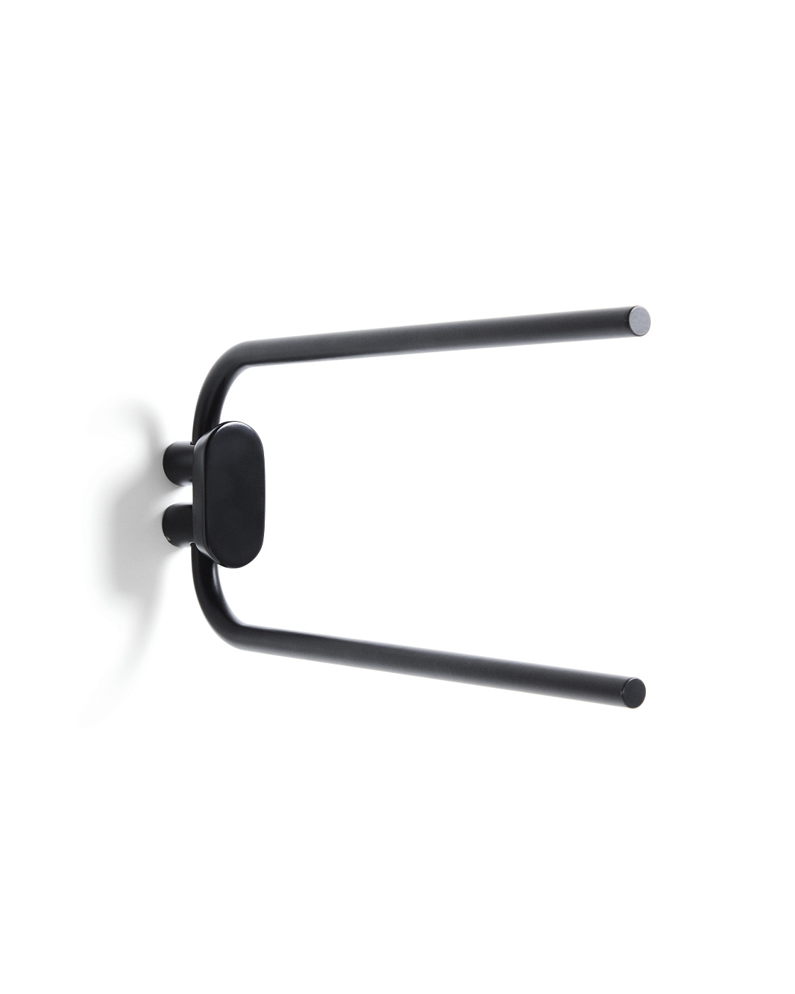 Вешалка для полотенец Arely из черного металла