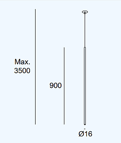 Подвес Tubs Modular Single 900mm 00-A182-05-M1