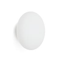 Bamila Бра из дымчатого стекла и никелированного металла Ø25 см