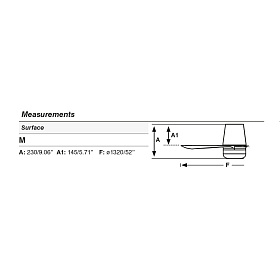 Потолочный вентилятор PUNT TUB M Ш1300MM белый 3 P LED 18W TUYA