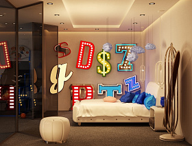 Напольный светильник Symbol Dollar GRAPHIC