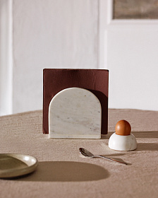 Cinderella Подставка из белого мрамора