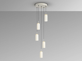 Alfara Подвесной светильник 5L кремовый D35