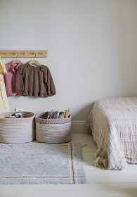 Ковер Параллели серо-голубой 90*130