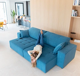 Диван раскладной Paradis 3pl ножки - пластик 3 cm A+A+V+V