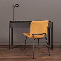 Письменный стол RONDA с ящиком темный орех V36W1