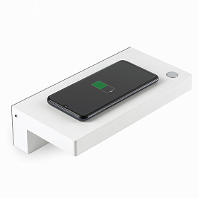 Бра Well с беспроводной зарядкой +USB