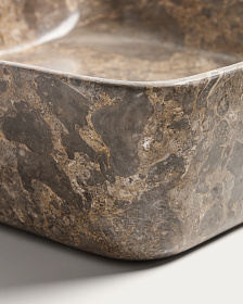 Раковина Darnen из серого мрамора 40 x 40 см