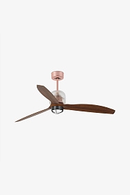 Потолочный вентилятор Deco Fan LED медный/деревянный