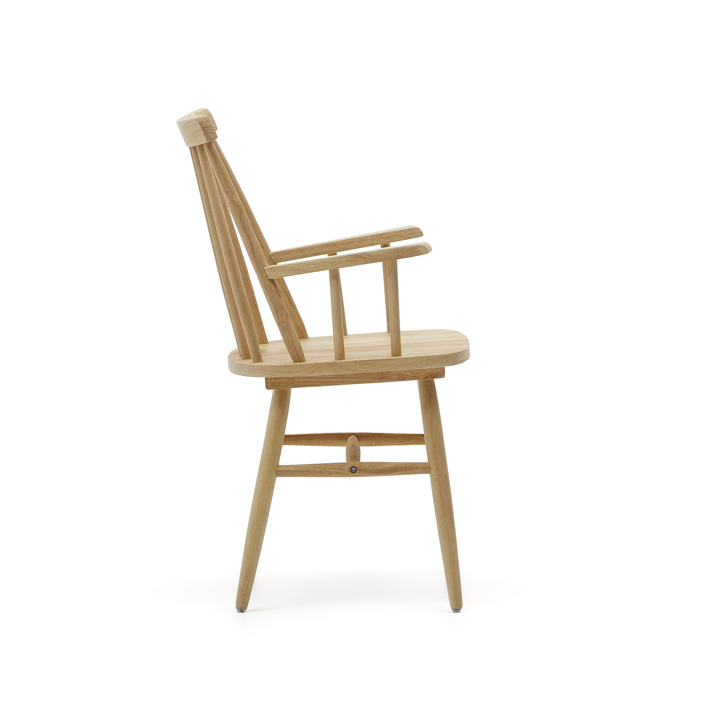 Стул Kristie с подлокотниками натуральное дерево
