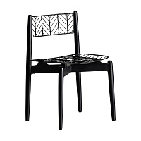 Металлический стул Plisse черный