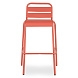 Уличный барный стул Lianis коралловый