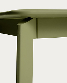 Комплект садовой мебели Brela стол и 6 стульев Luri из зеленого алюминия