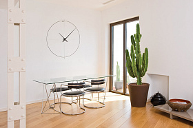 Настенные часы Bilbao L White - White