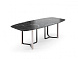 Обеденный стол Bamboo 240x110 мрамор Nero Marquina