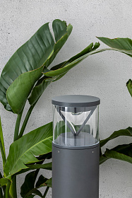 RUSH 800 Проблесковый маячок темно-серого цвета 2700K 360º