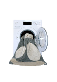 Шерстяной стираемый ковер Astromouse 100D