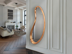 Brigitte Зеркало розовое золото