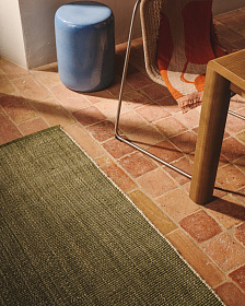 Ковер Tirla зеленого цвета, 100% ПЭТ, 200 x 300 см