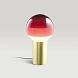 Настольный светильник Dipping Light M Burgundy-матовая латунь