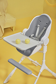 Стульчик для кормления Cocoon Oribel Z Морозный серый