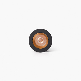 Встраиваемый даунлайт Uno черный/золотой 8W 37° 3000K CRI90