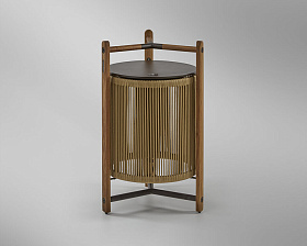 Уличный переносной светильник Kando P/76/R Outdoor песочный Cord