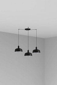 Подвесной светильник Tatawin M 3L черный