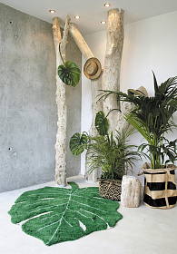 Ковер Лист монстеры 120*180