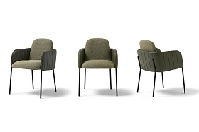 Обеденное кресло Nai (подлокотники со швами)