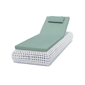 Лежак Dynasty WHITE mushroom