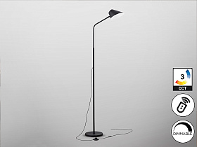 Esino Торшер 1L черный