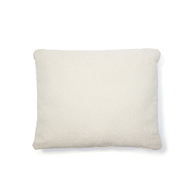 Подушка декоративная Martina из шенилла цвета экрю, 60 x 52 см