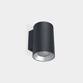 Уличный настенный светильник IP66 Cosmos ø85mm LED 12.7W 3000K ON-OFF Темно-серый 972Lm