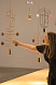 Подвесной светильник Wooden Dots WD07 графит-орех