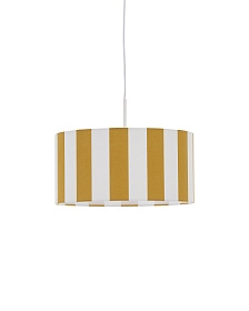 Ciral Абажур потолочного светильника с желтыми и белыми полосками Ø 40
