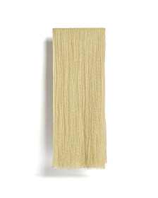 Плед Aderin желтый льняной 130 x 170 см