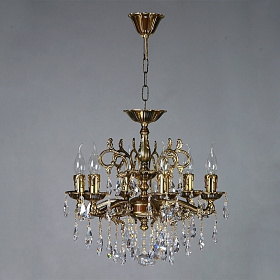 Люстра MANTRA Leon Ambiente 6L 2128/6 PB Tear Drop