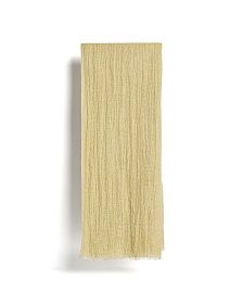 Плед Aderin желтый льняной 130 x 170 см