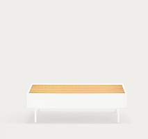 Журнальный столик Arista 2Dr белый